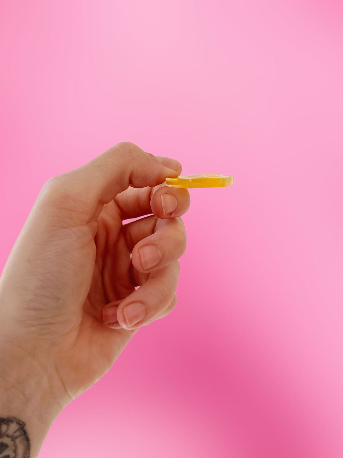 Lemon slice: micro hexagon