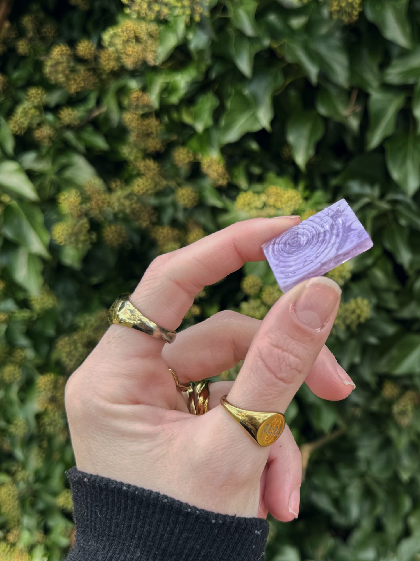 Purple magic pebble 135