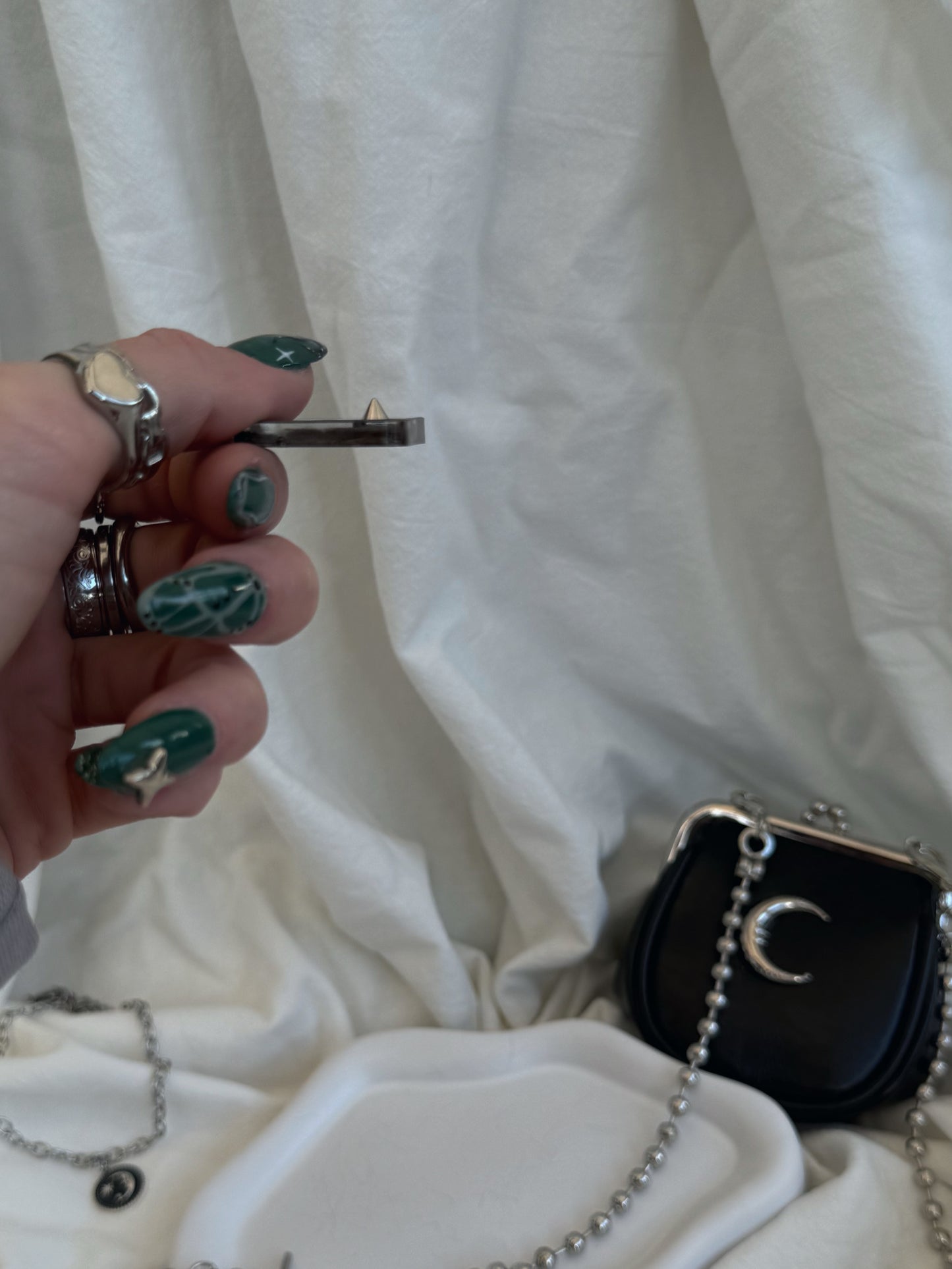 Mini square safe spike