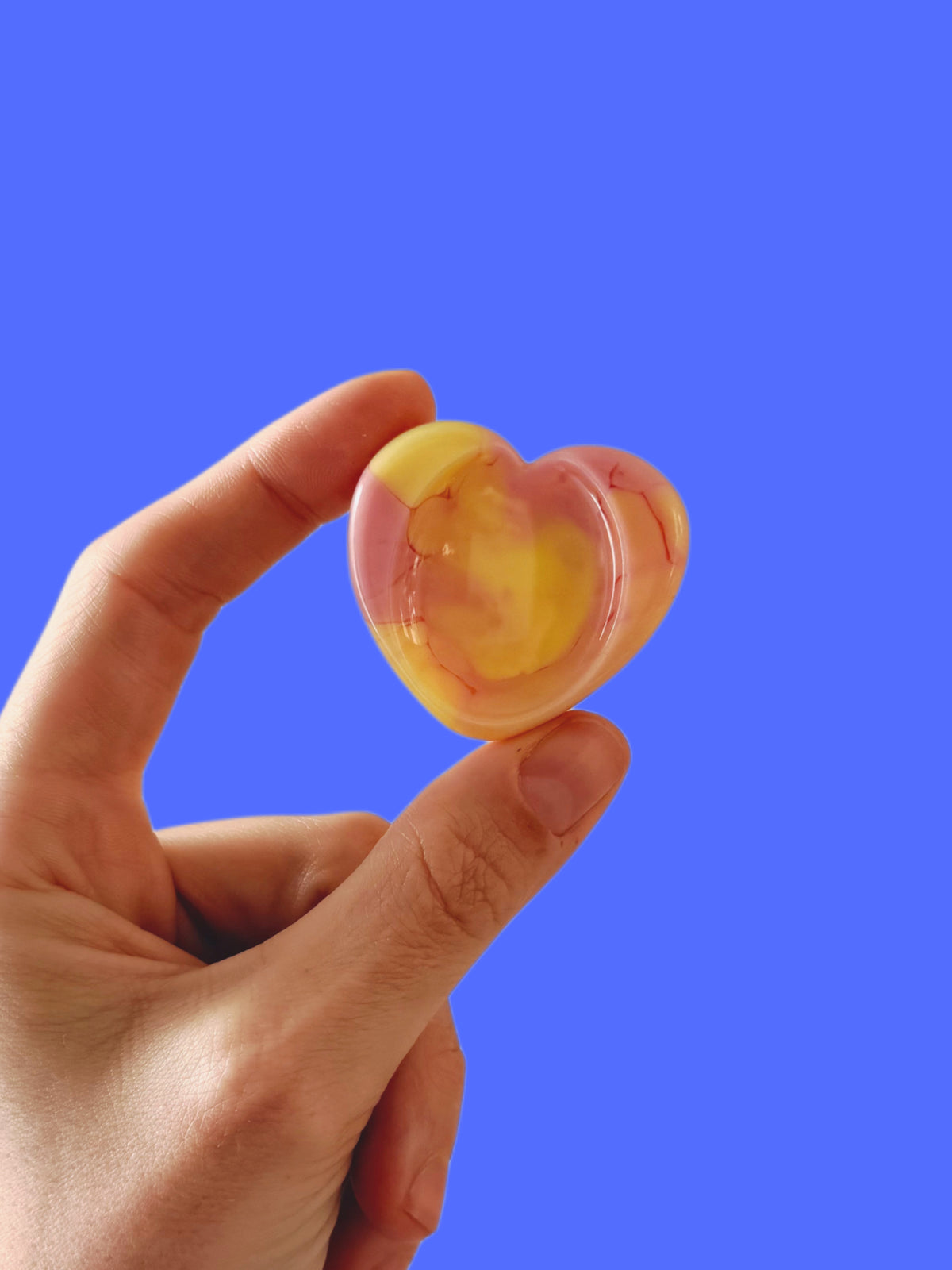 Drumstick lolly worry stone