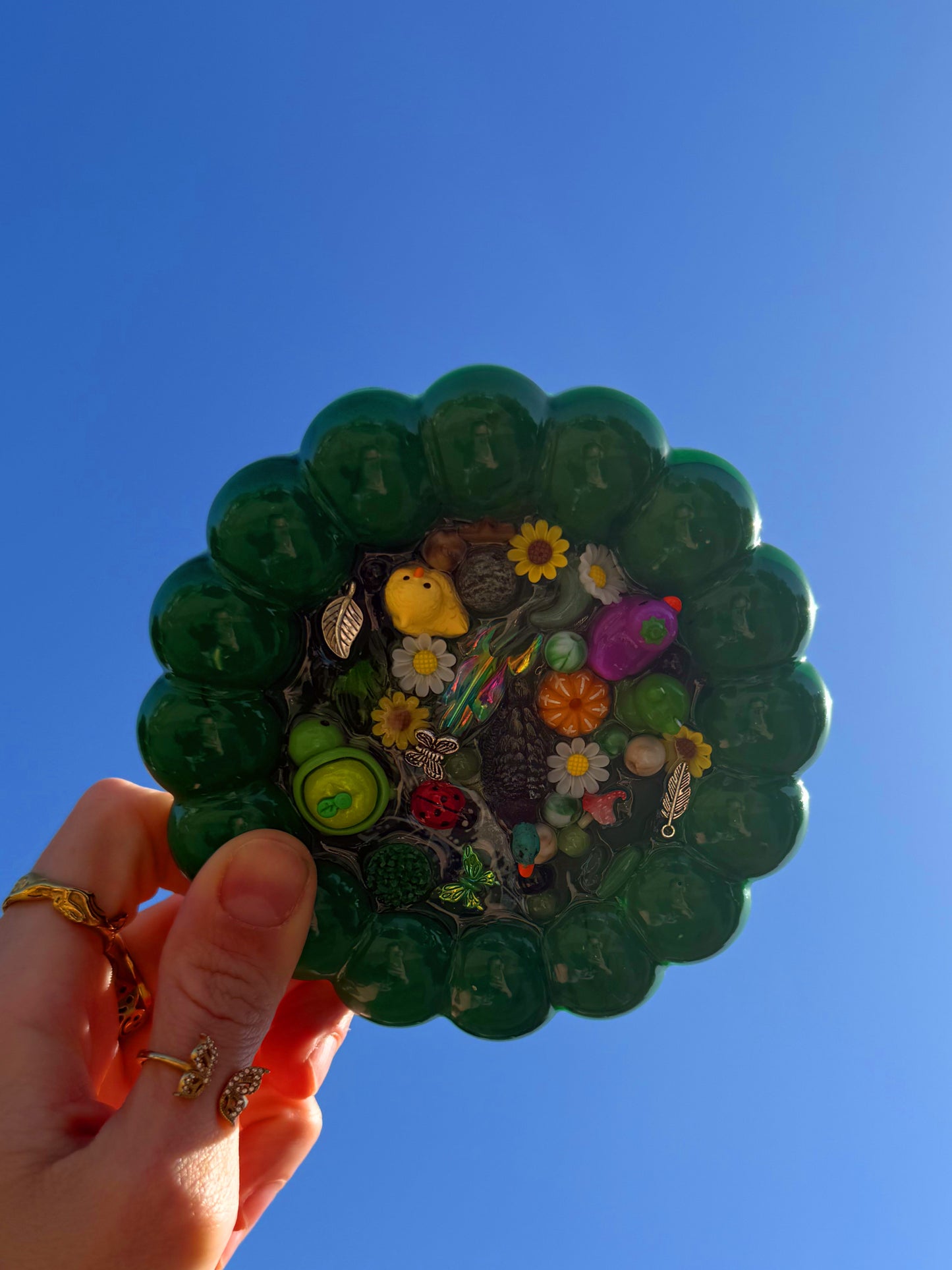 Fairy garden bubble tray