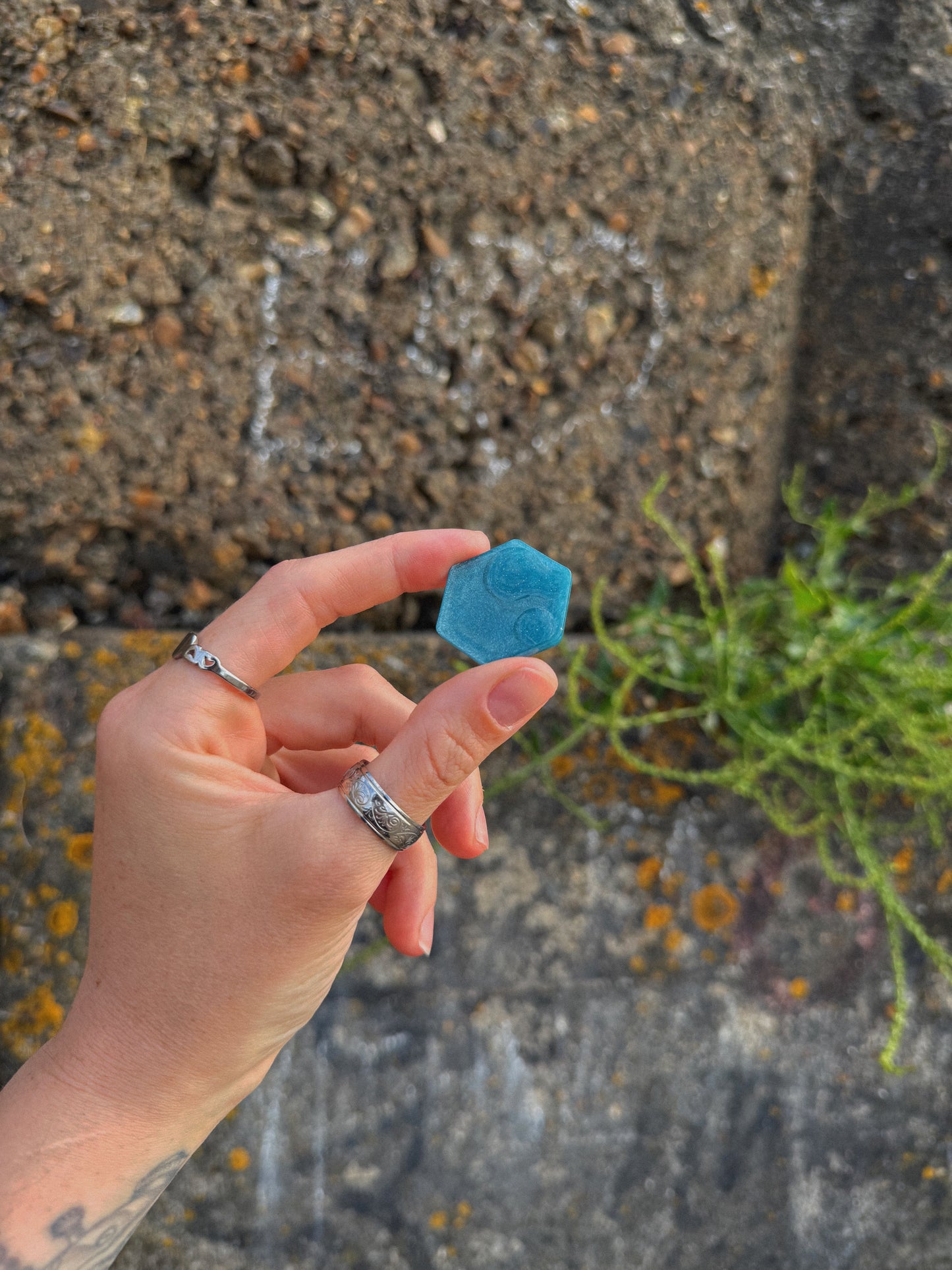 Splat micro hexagon