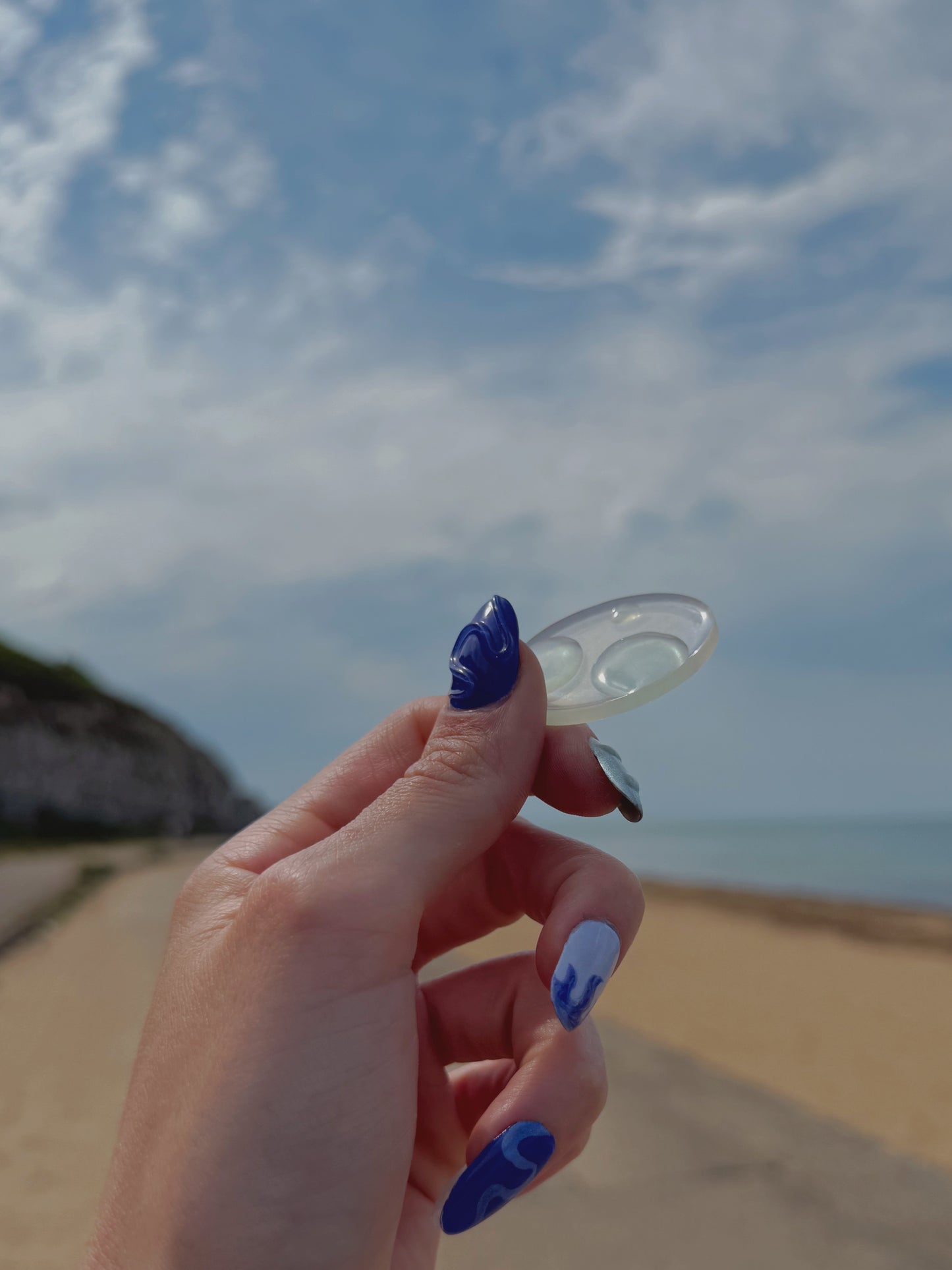 Water drop mini oval