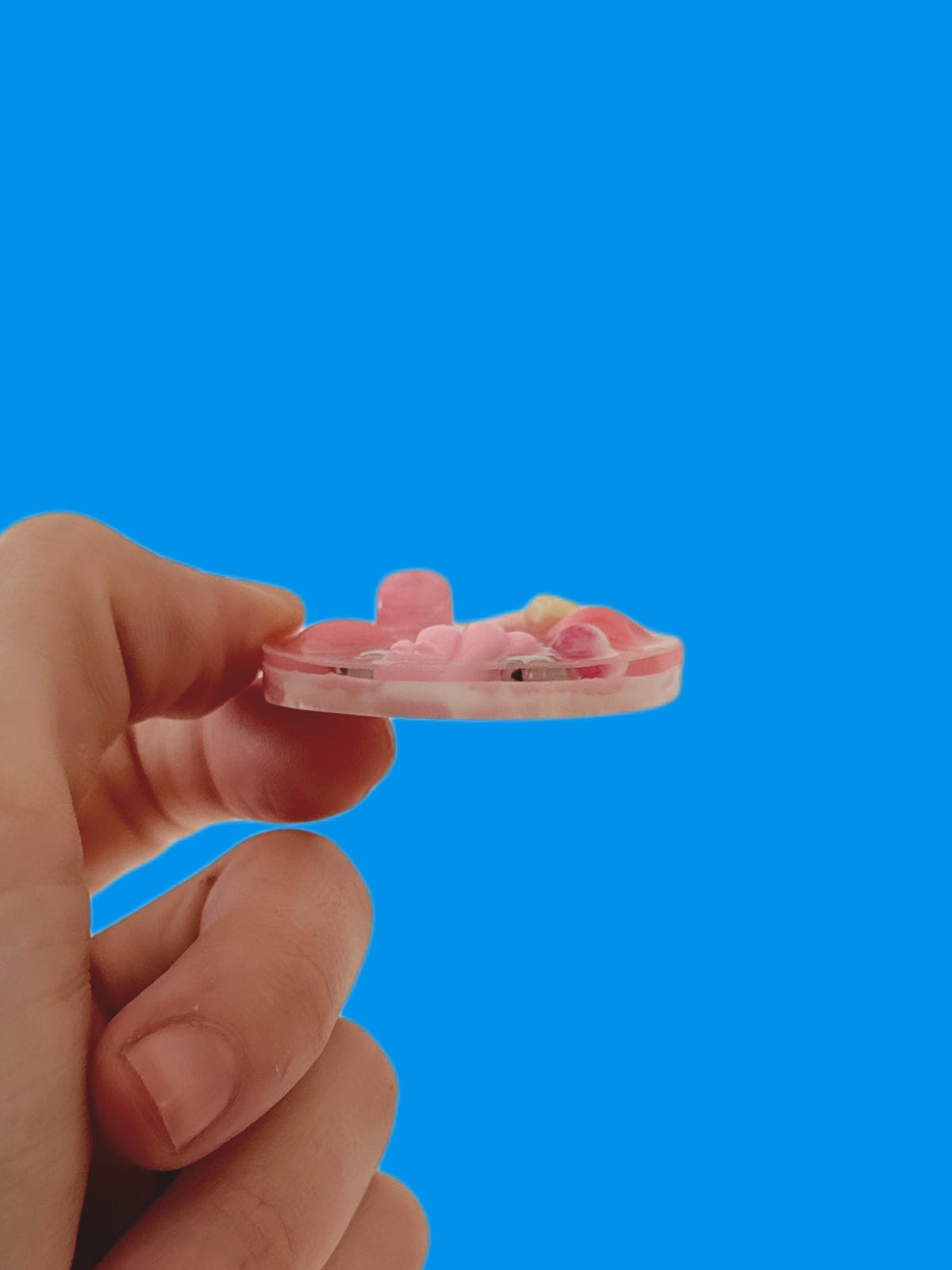 micro ripple: pink chocolate
