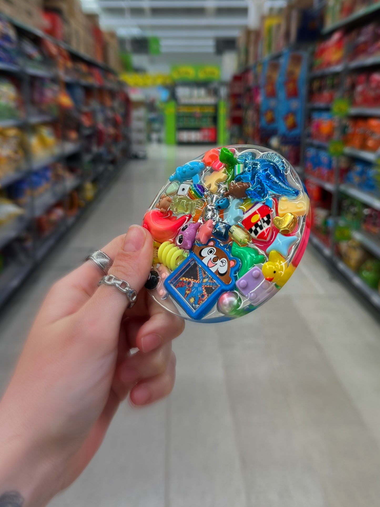 Toy box tinker disc