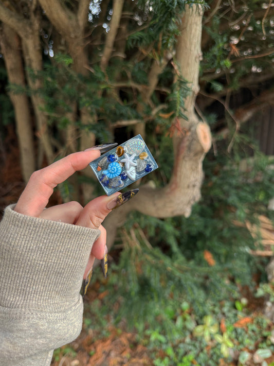 Double wave: blue treasure 91