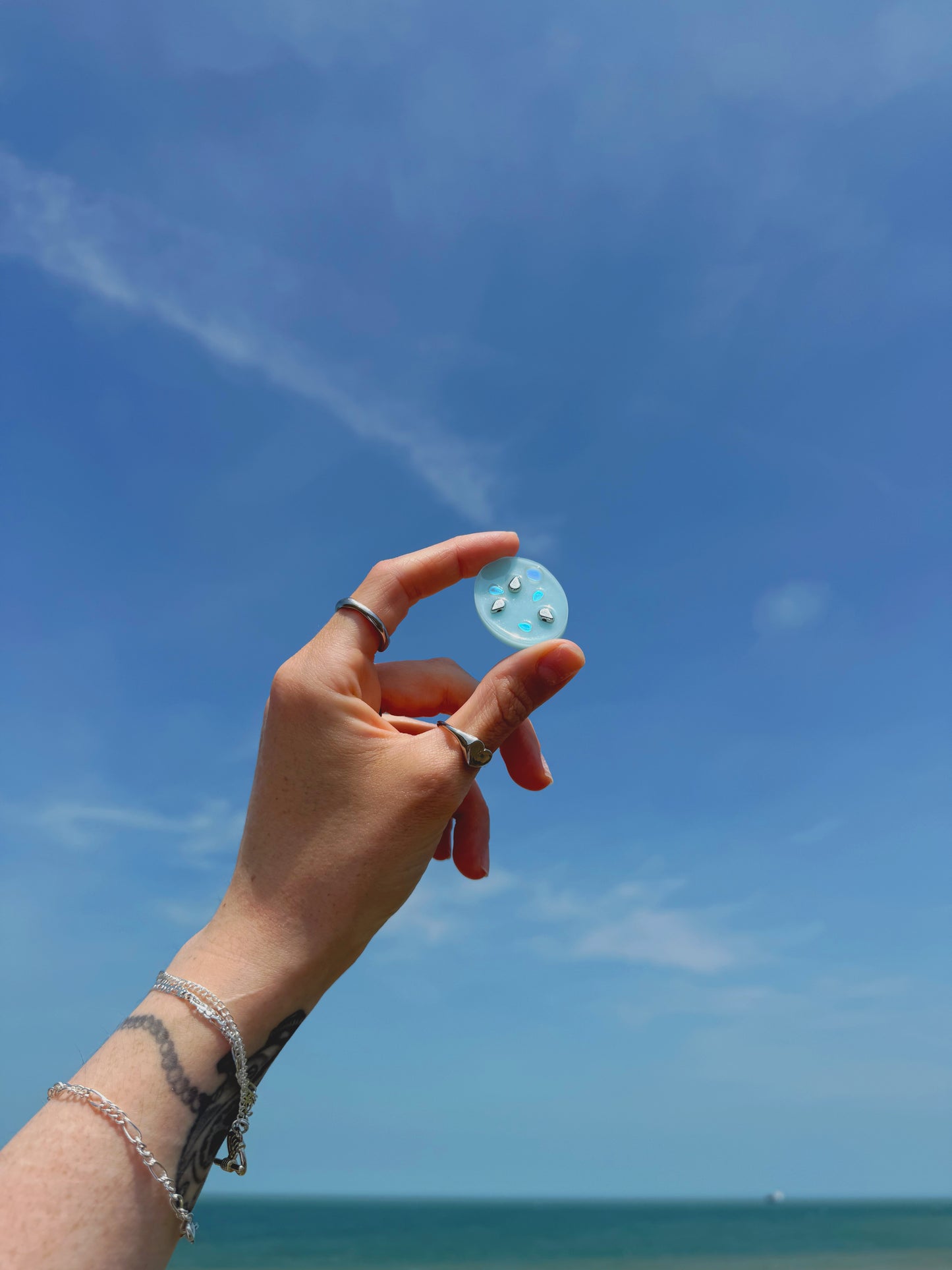 Aqua drop mini oval