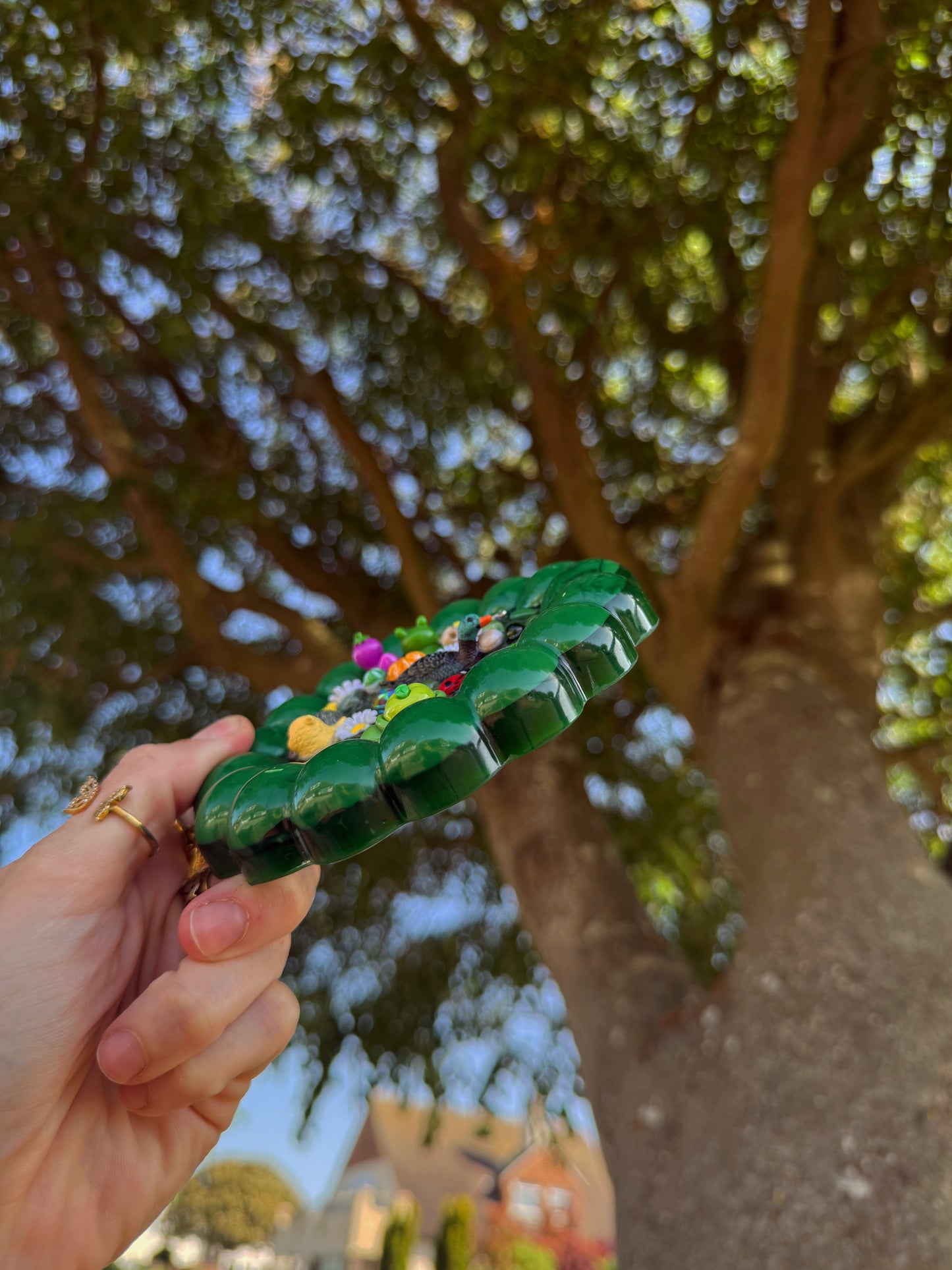 Fairy garden bubble tray