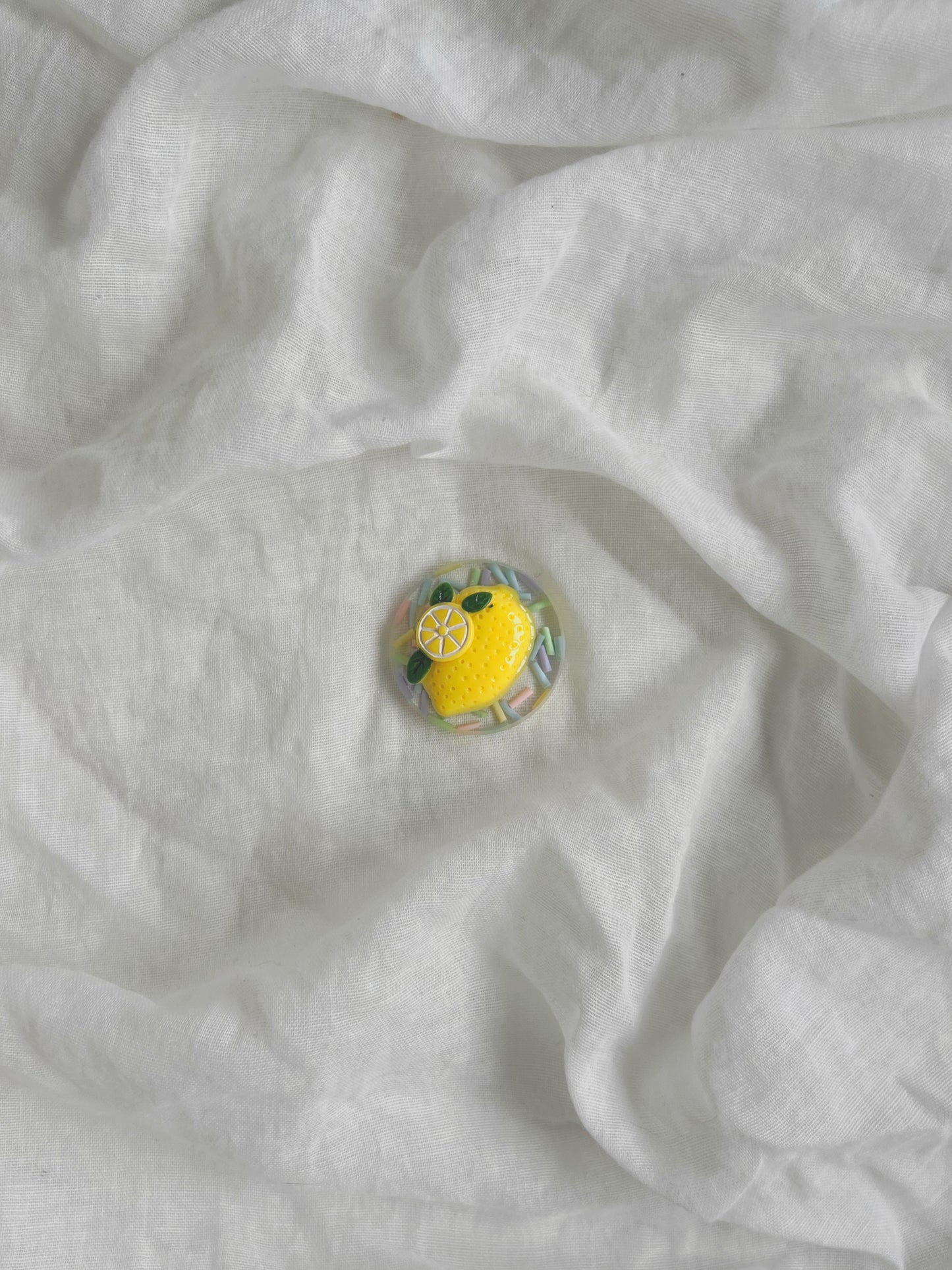 Holographic orb: lemon