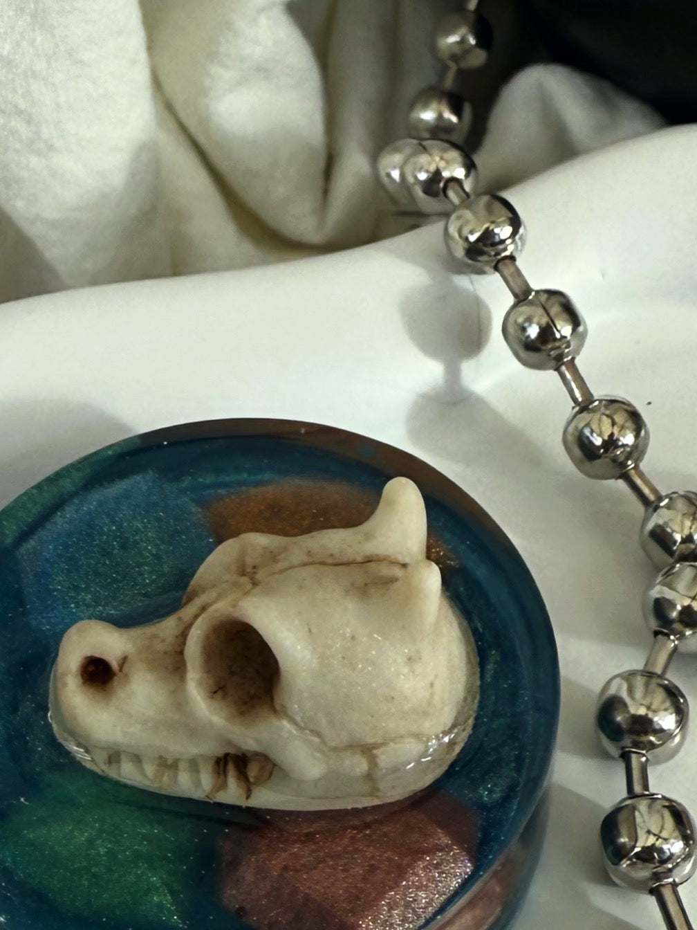 Chunky orb: dragon skull