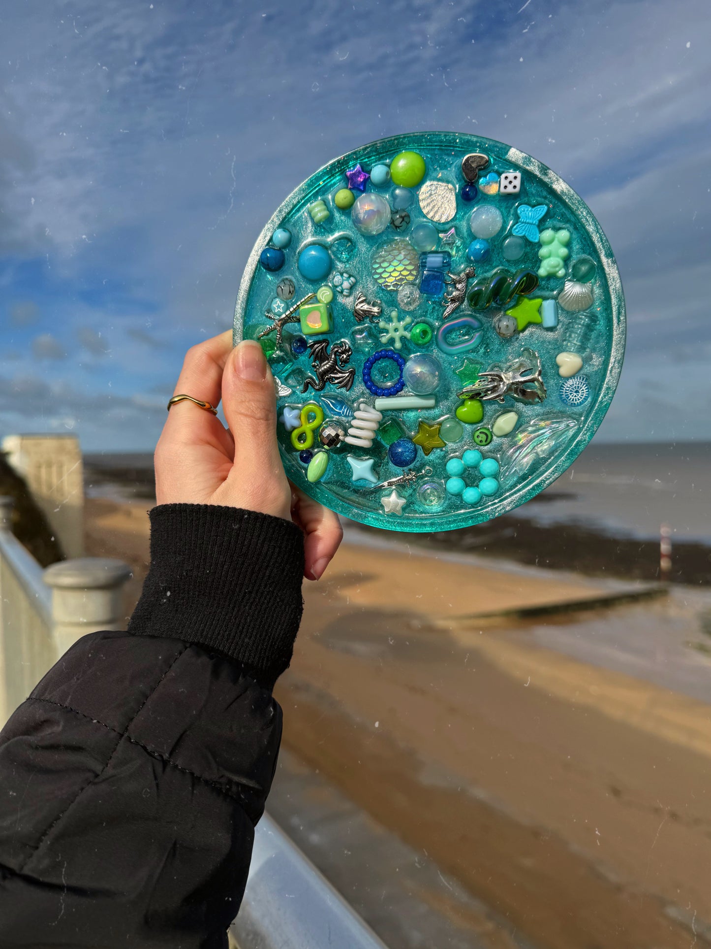 Winter magic sensory plate 151