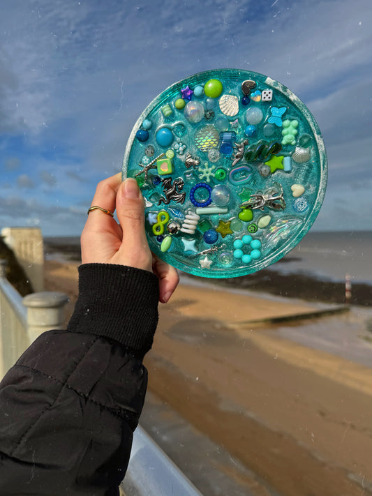 Winter magic sensory plate 151