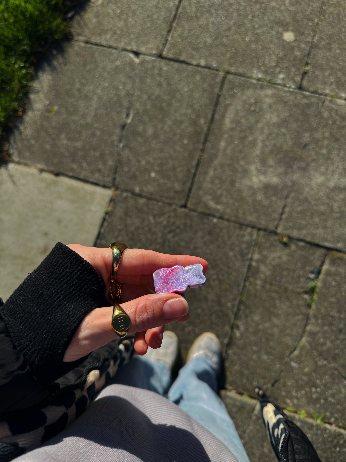 Pink & lilac mini gummy 164