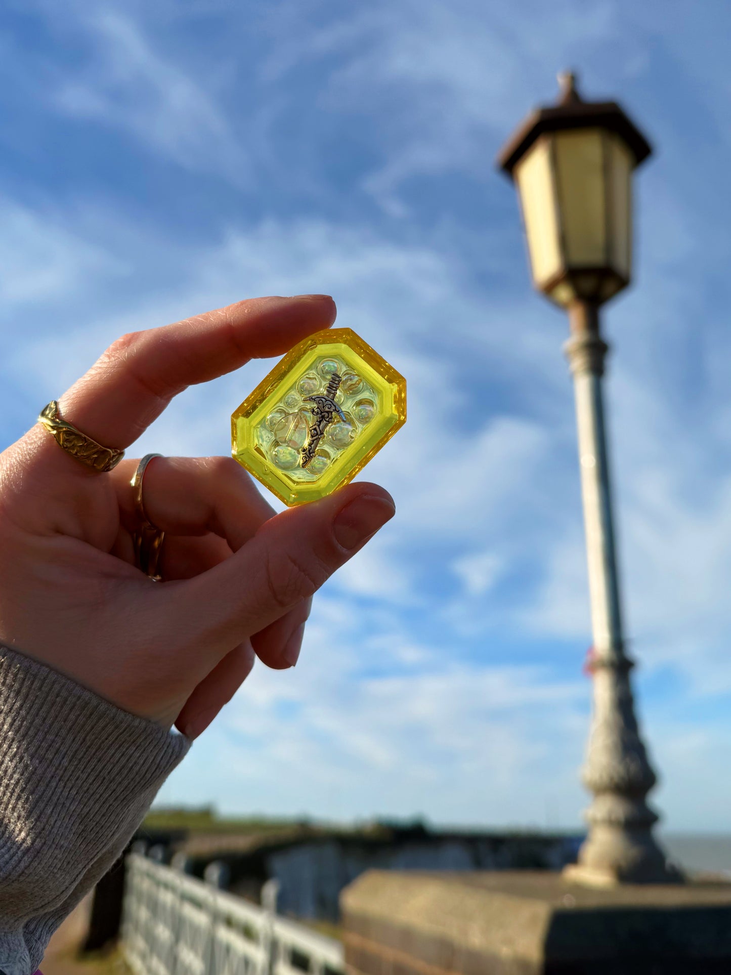 Yellow sword gem