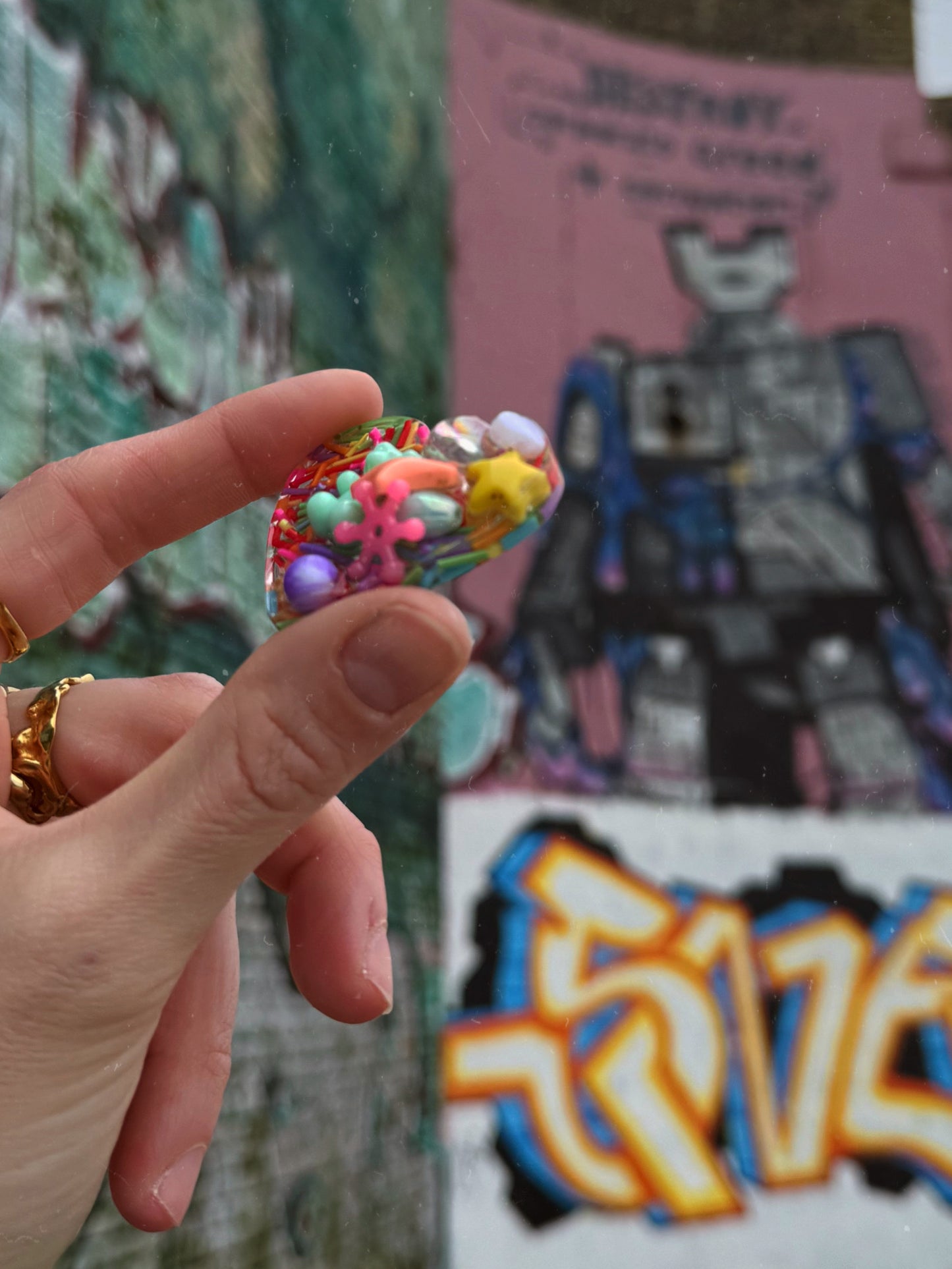 Sprinkle magic : chunky heart