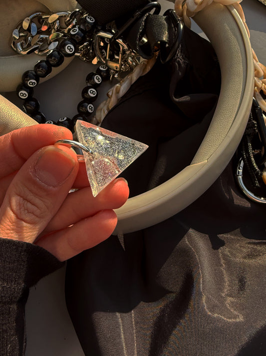 Charm: water drop triangle wave