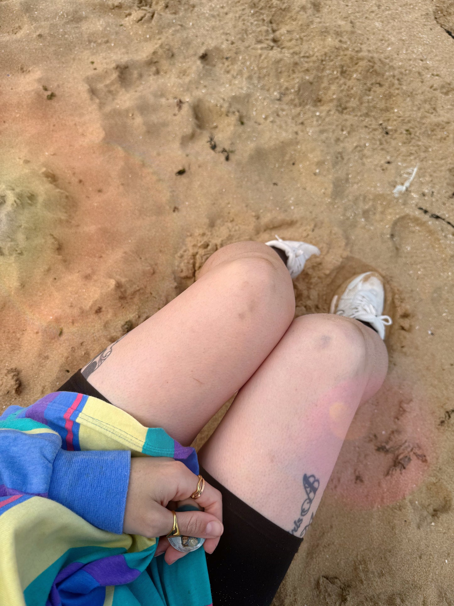 Holographic orb: the beach