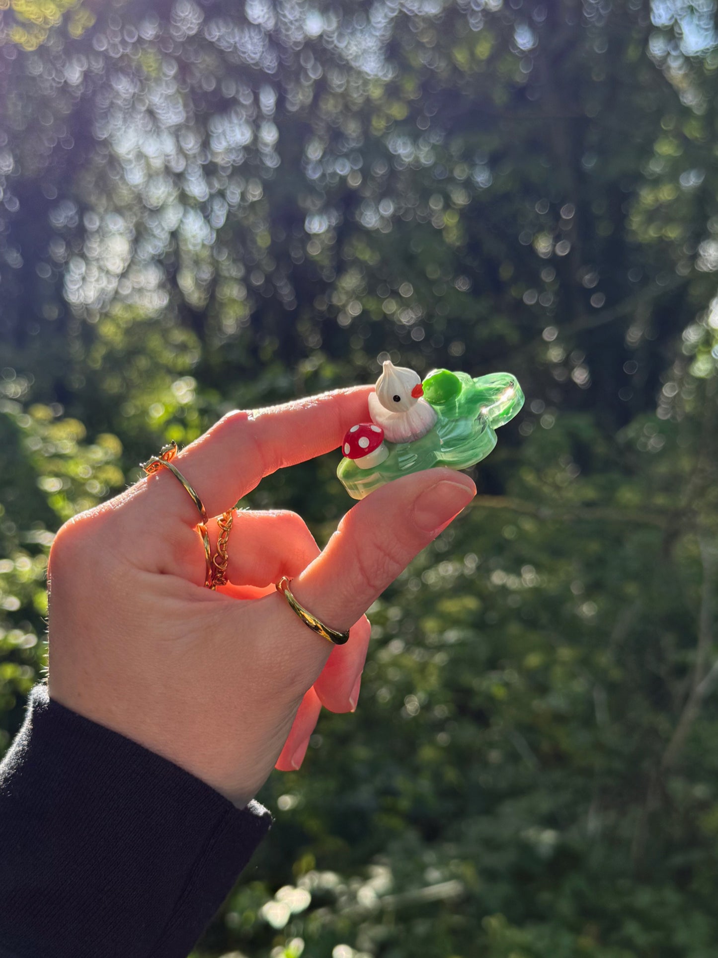 Garlic duck mini cloud