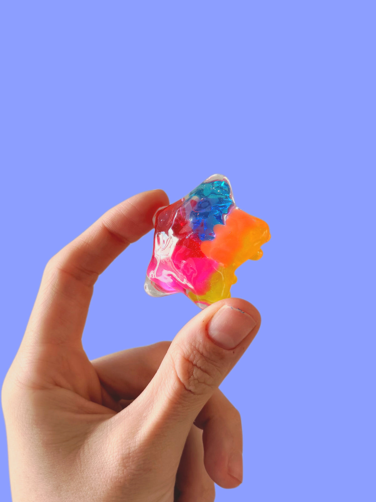 Water star: gummy bear
