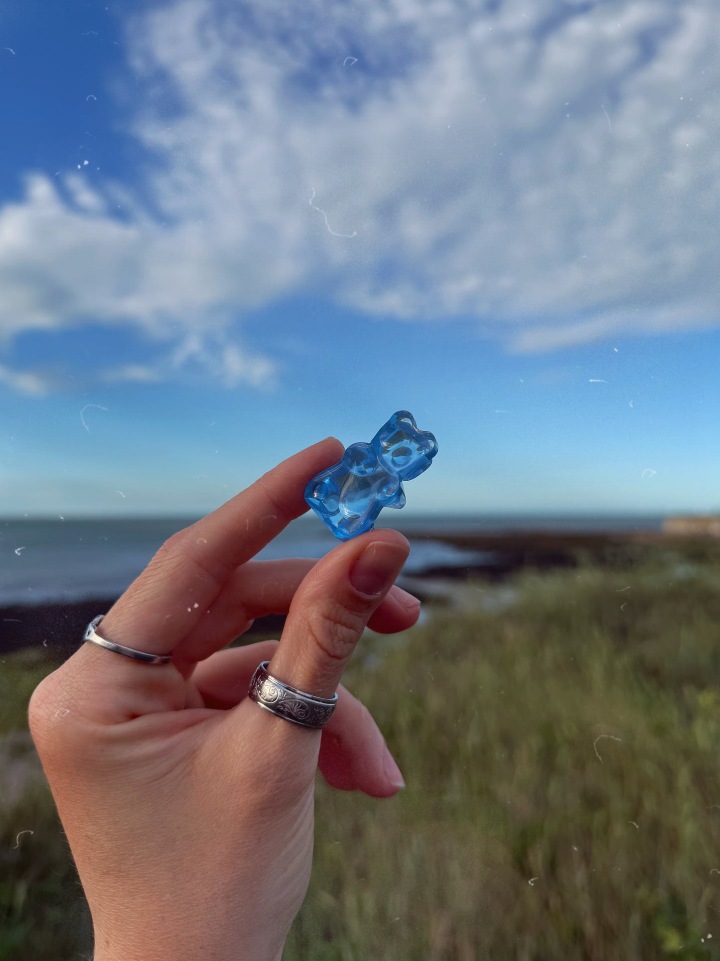 Water drop mini gummy bear