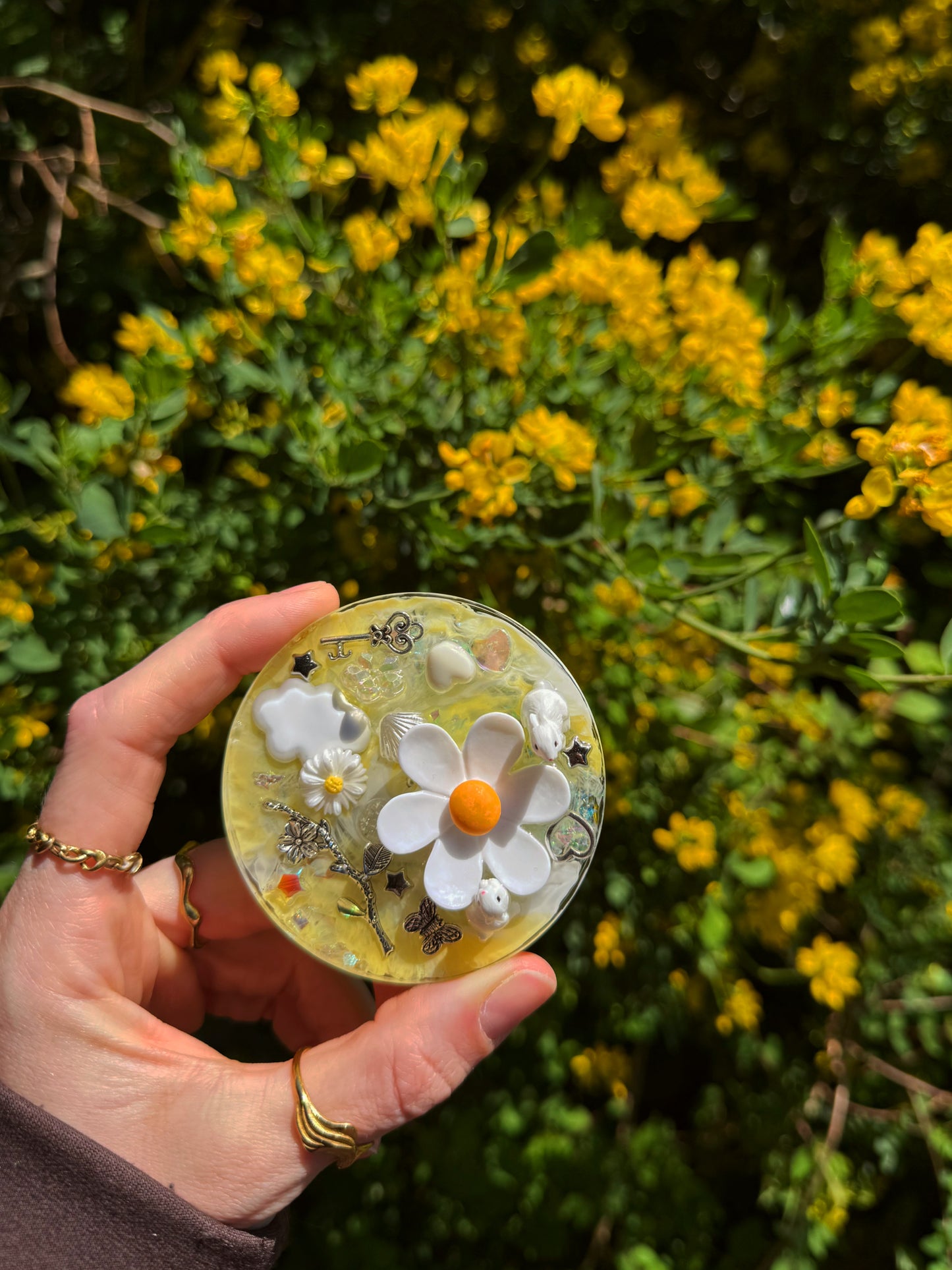 Big small ripple: yellow sunshine