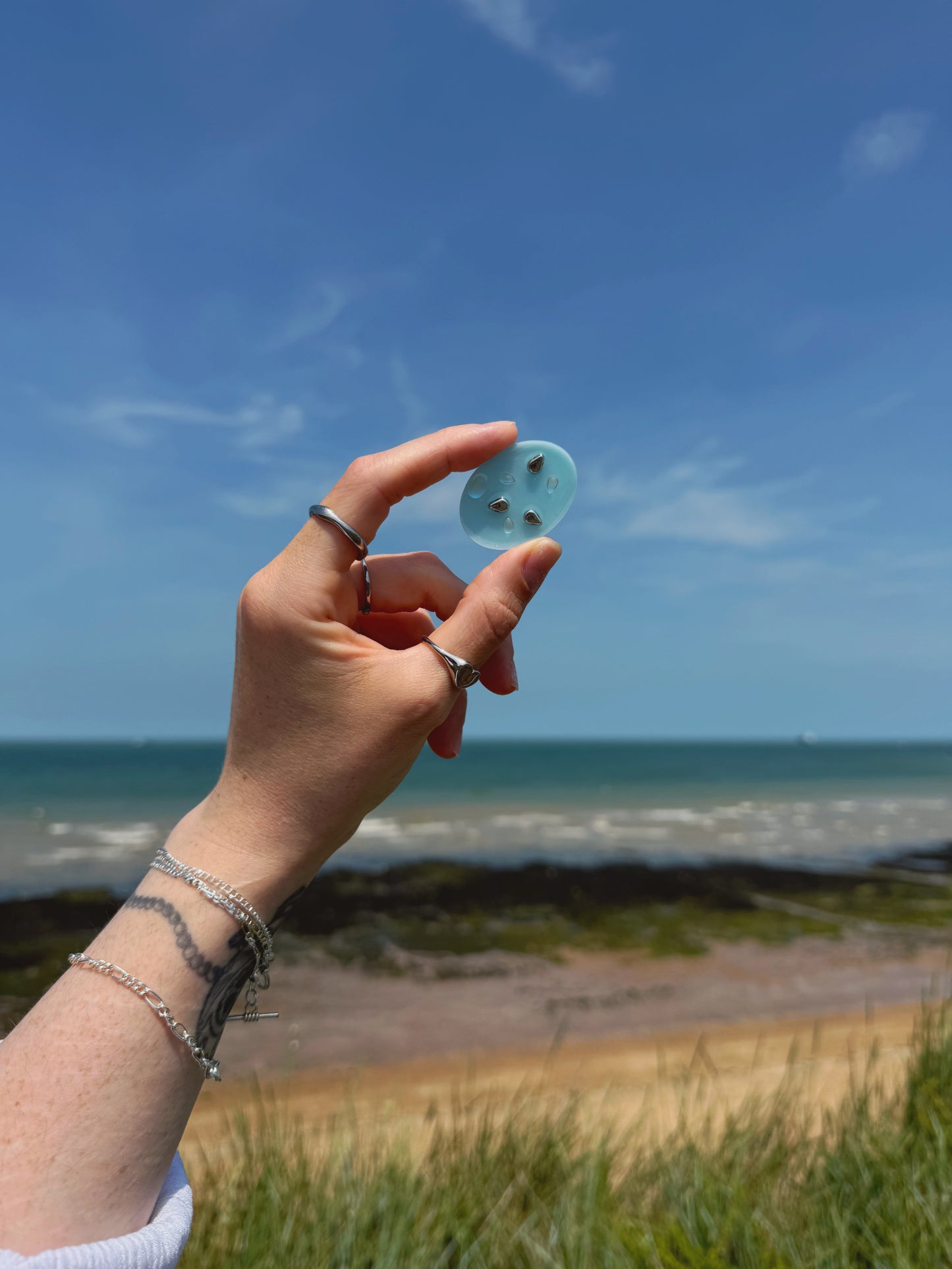 Aqua drop mini oval