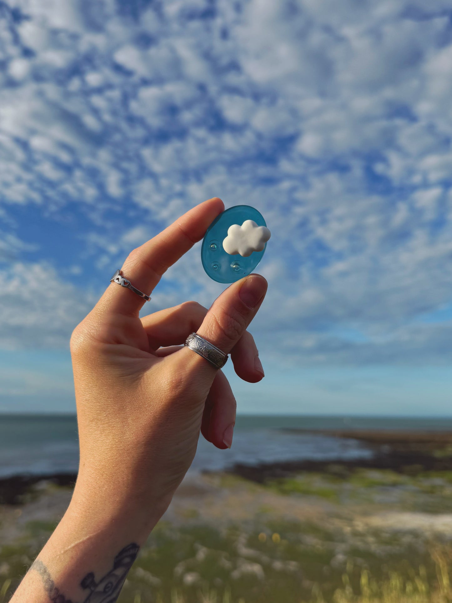 Micro over rain cloud spinner