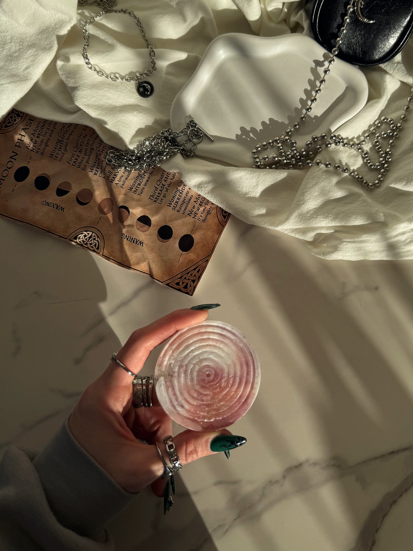 Big small ripple: pink cherub