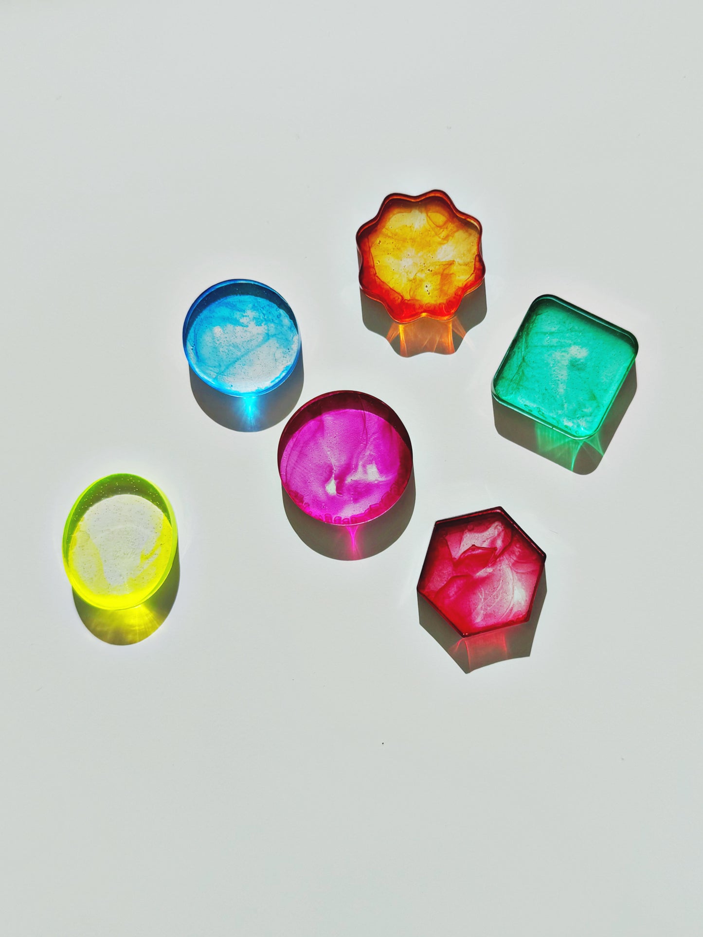 Coloured orb set