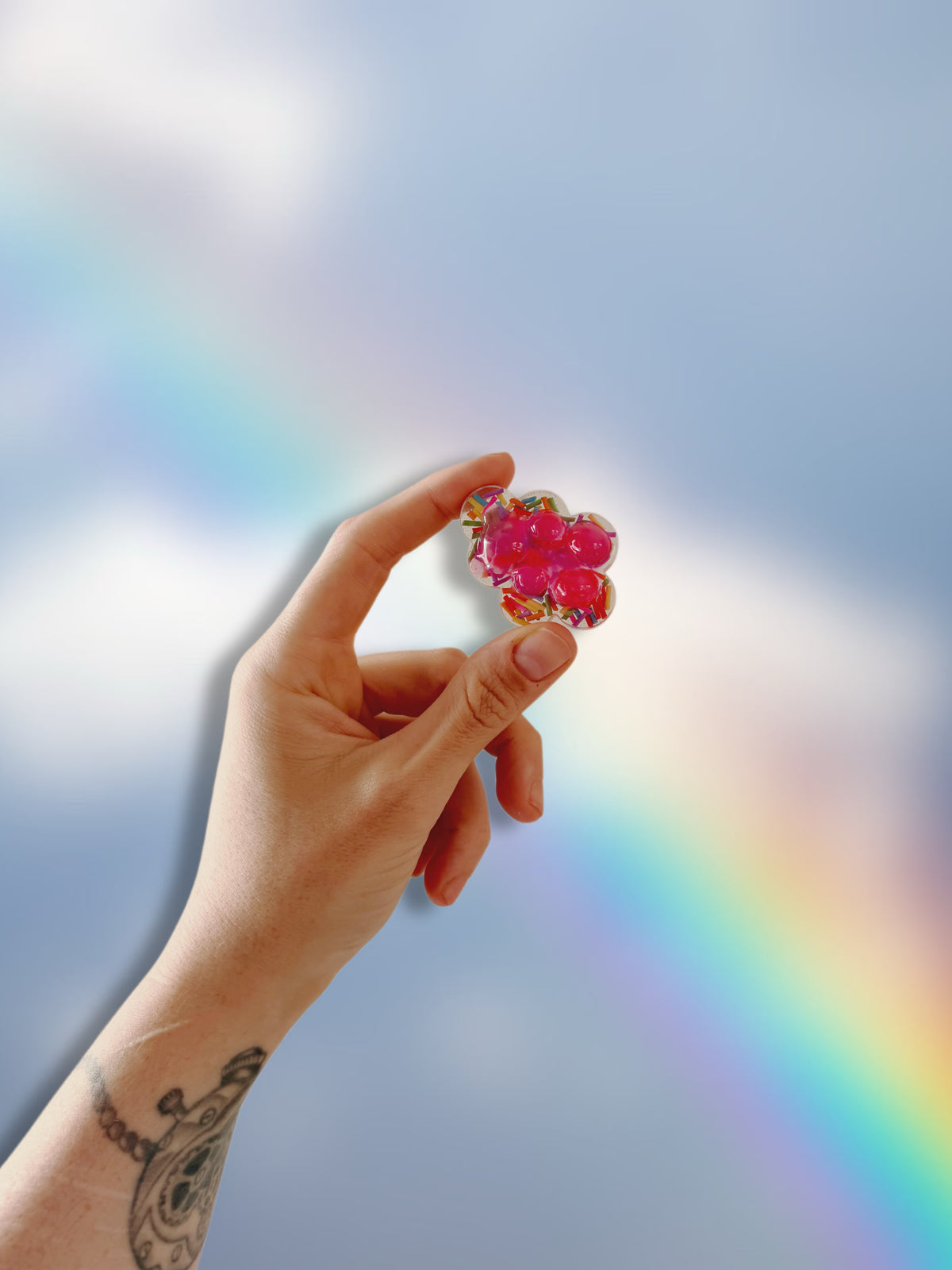 Pink gummy bear : mini cloud