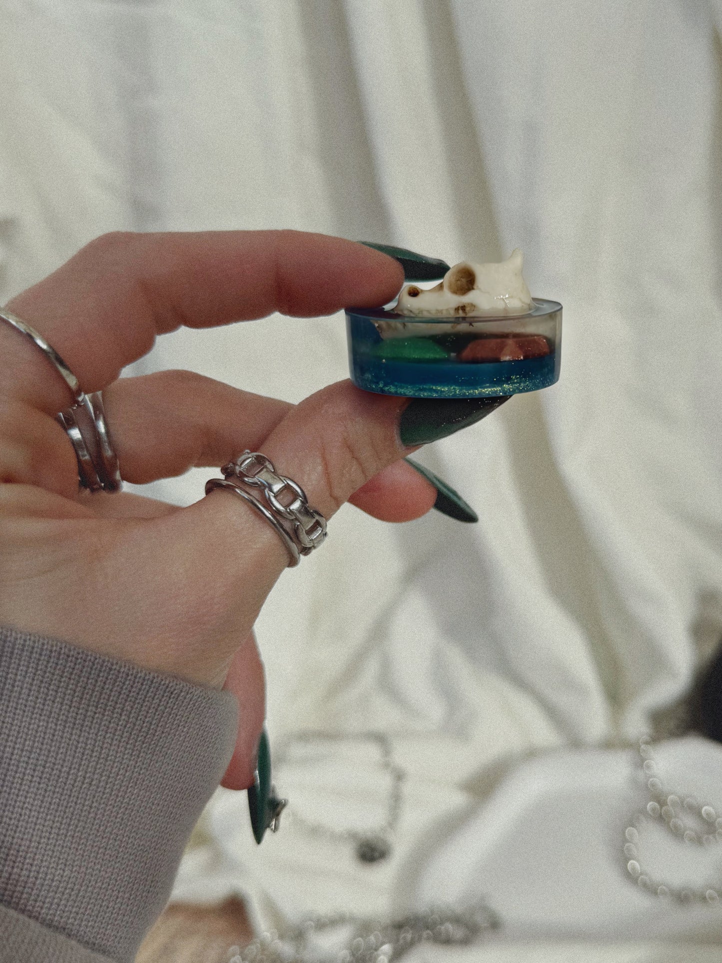 Chunky orb: dragon skull