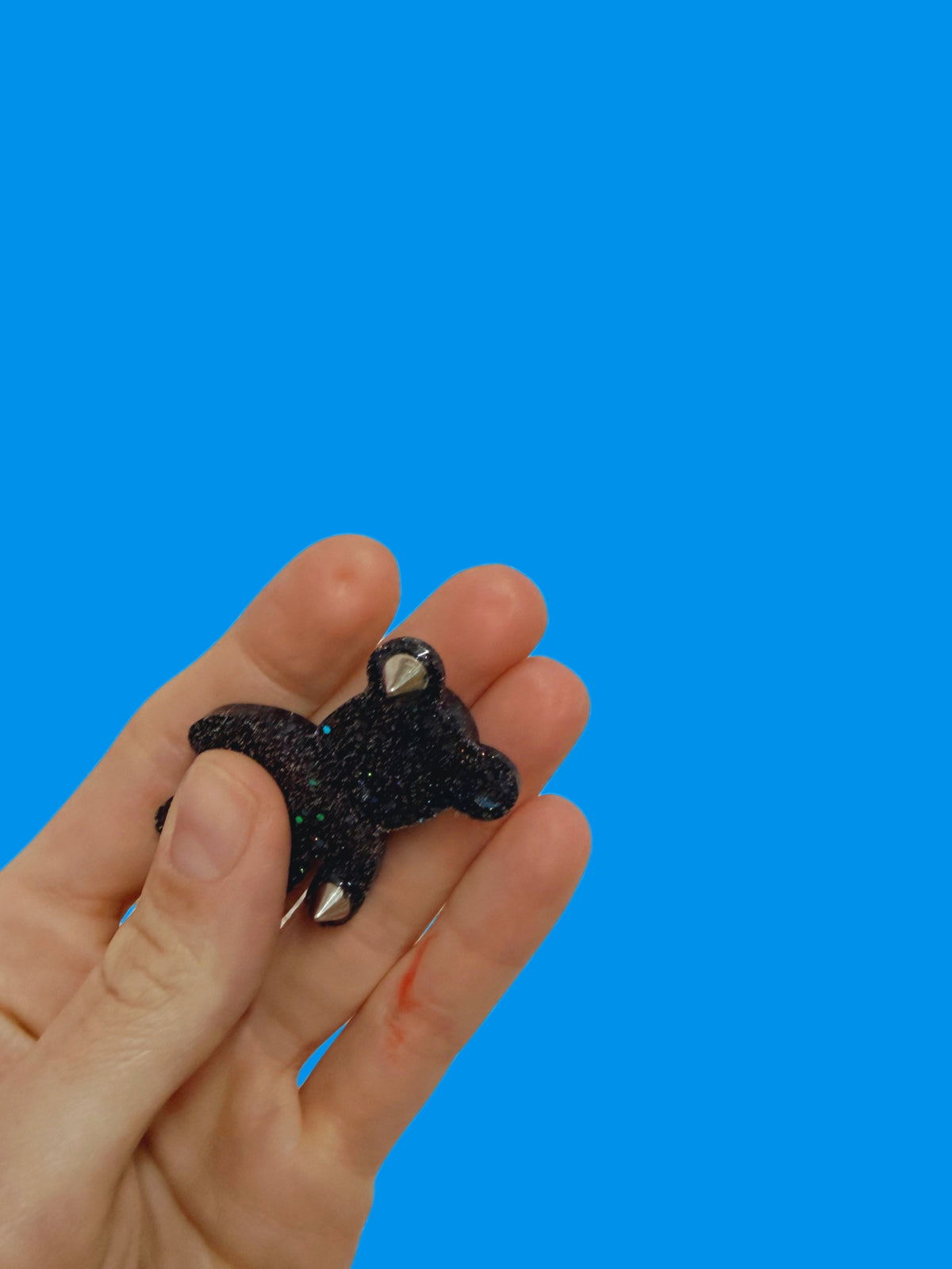 Halloween safe spike worry bear