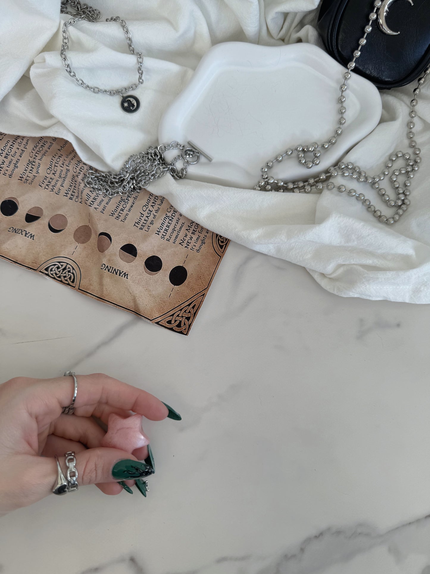 Pink double bubble star