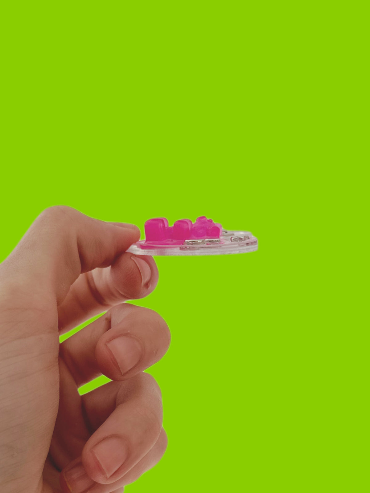 Pink gummy : heart orb