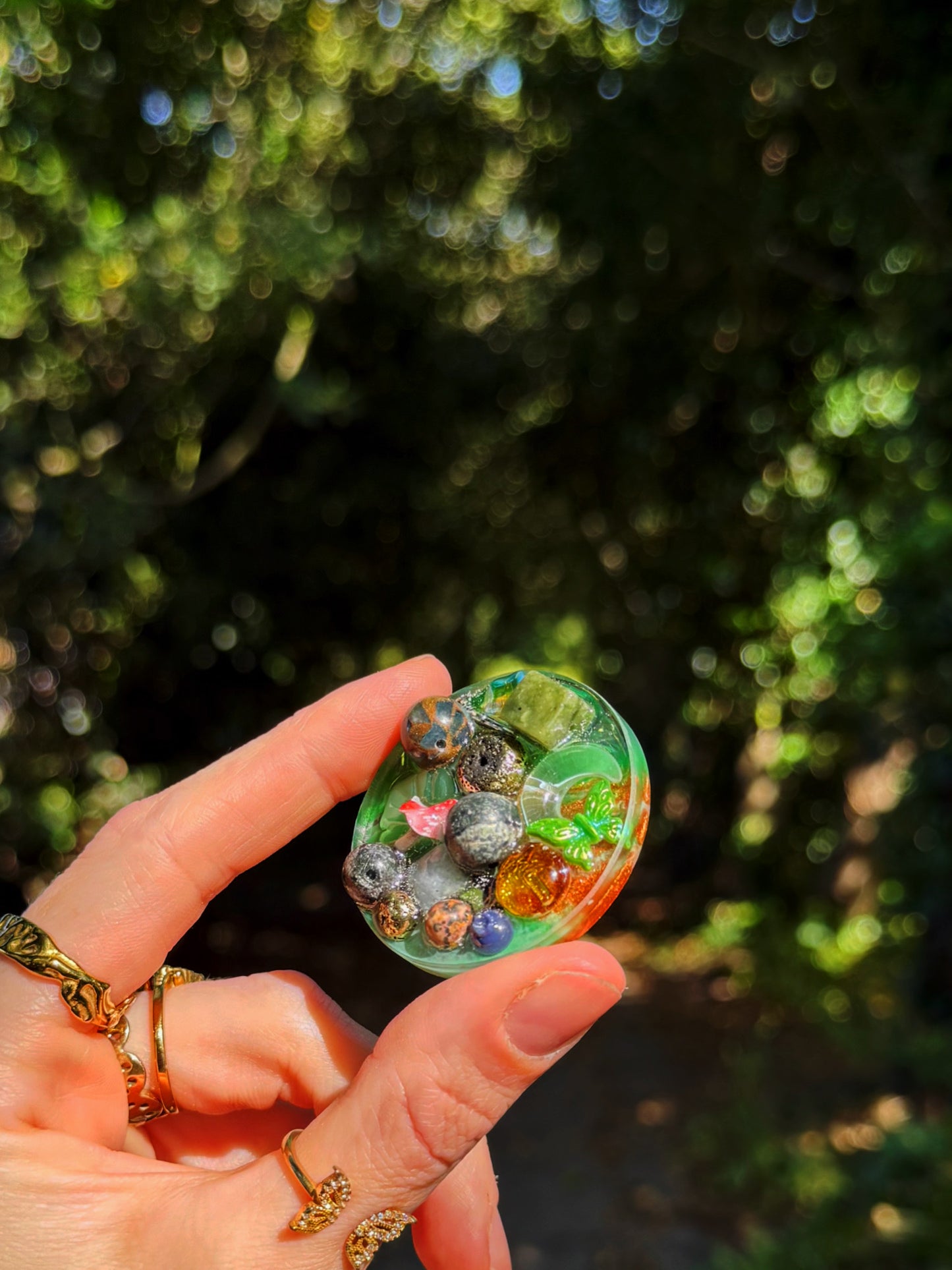 The bottom of my pocket Xl orb