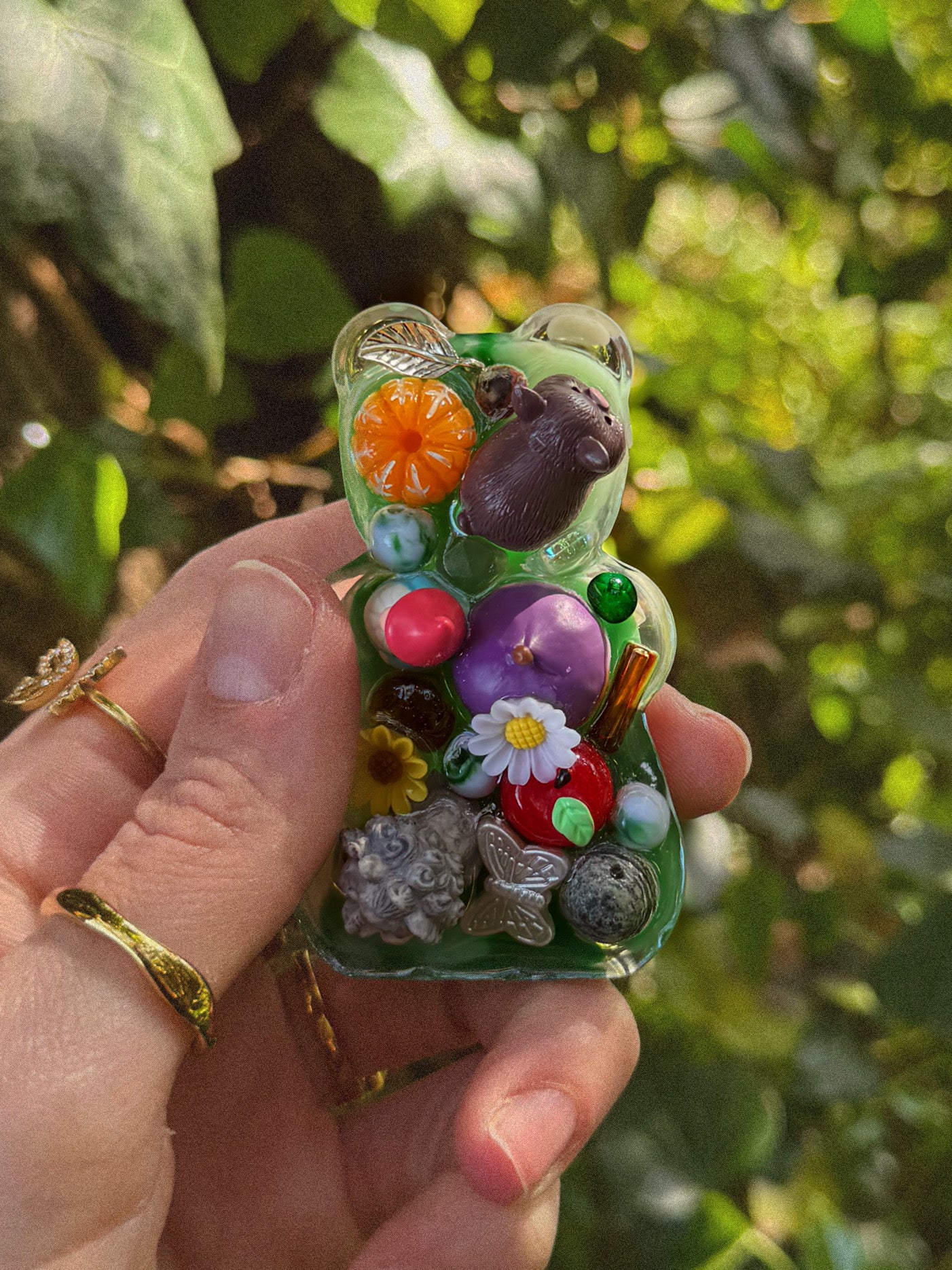 Fairy garden gummy bear tinker