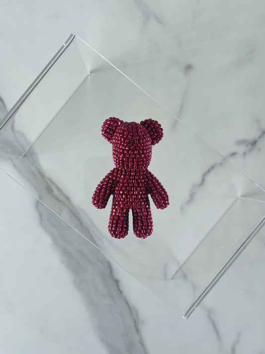 Jagger bear: Red sparkle