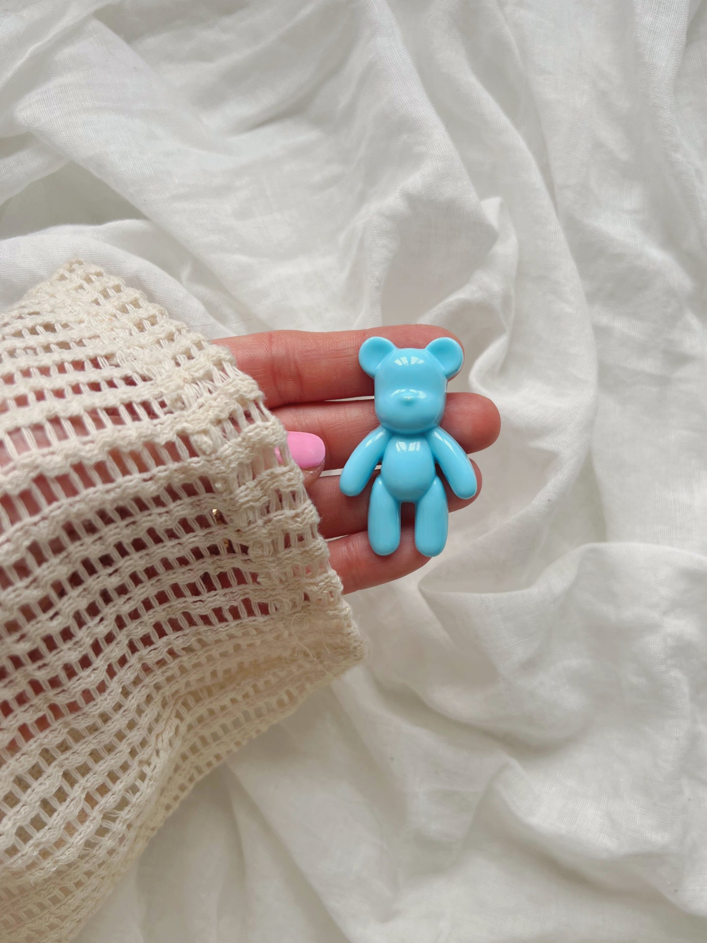 Build your own worry bear pair: pastel