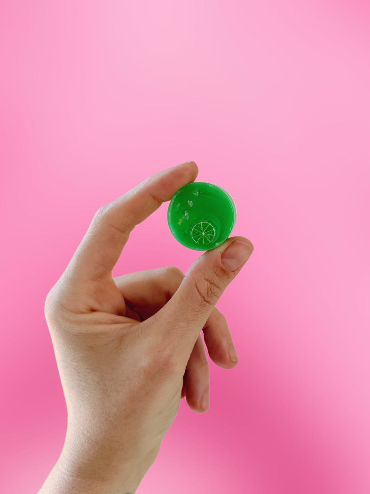 Lime spritz : circle wave