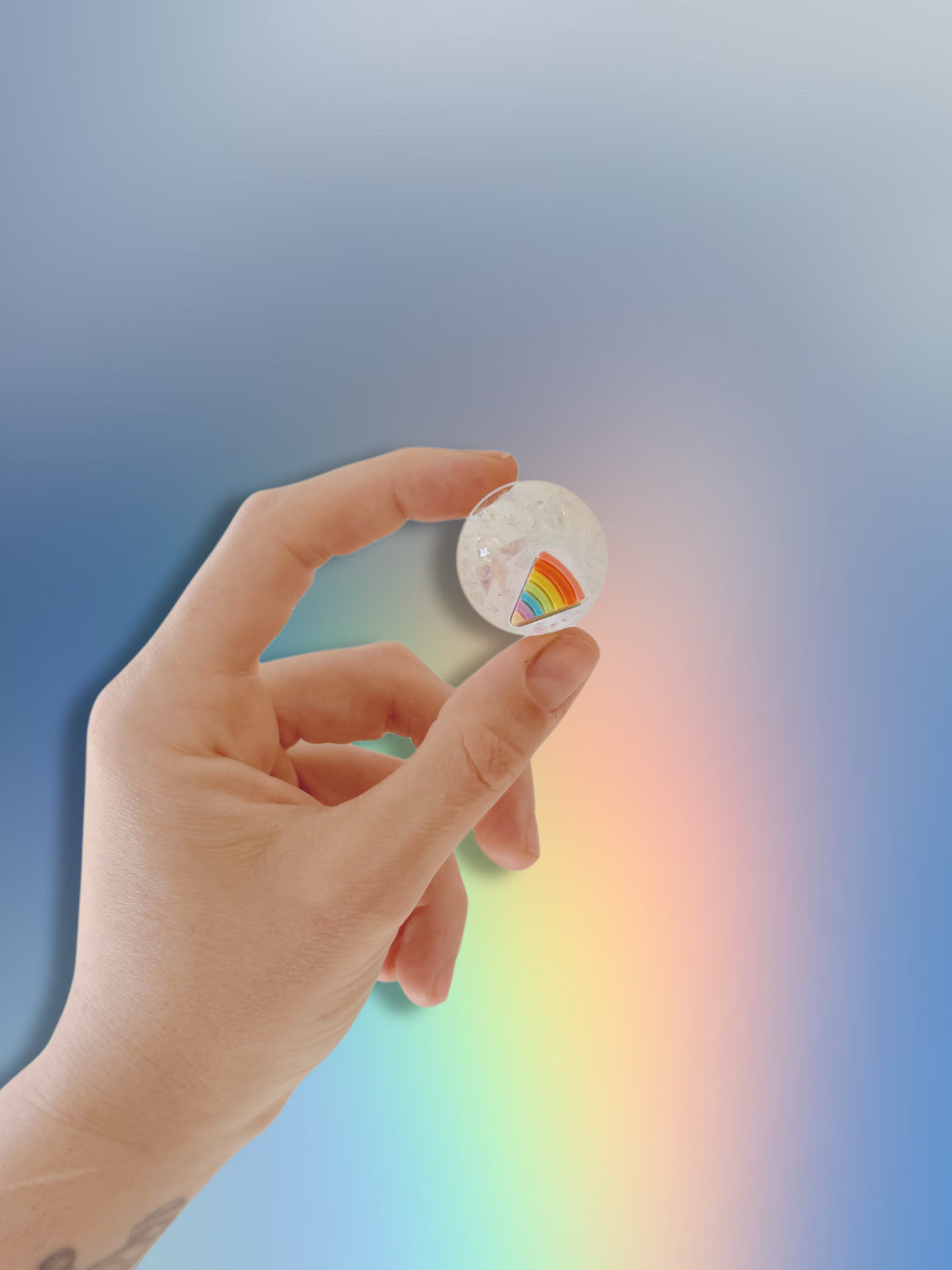 Rainbow cake: micro orb