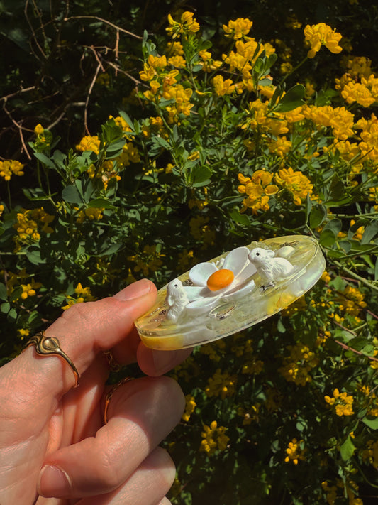 Big small ripple: yellow sunshine