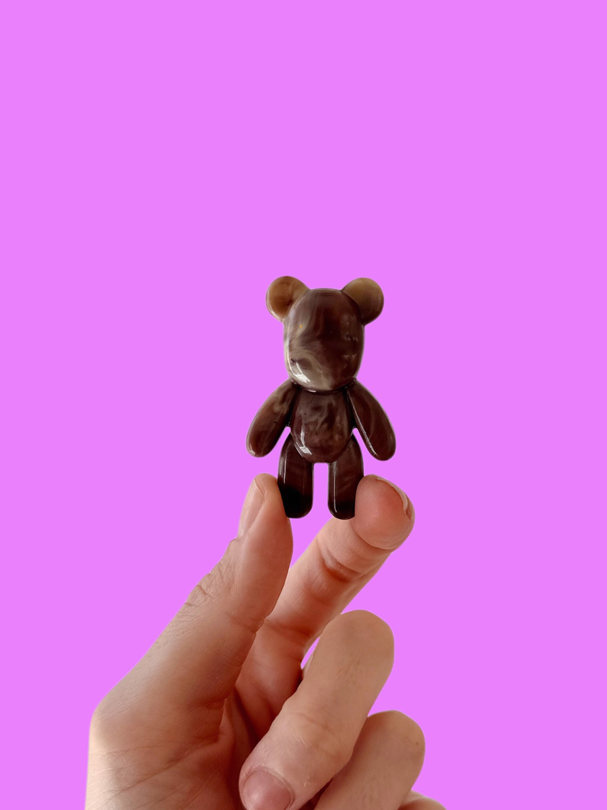 Little chocolate worry bear