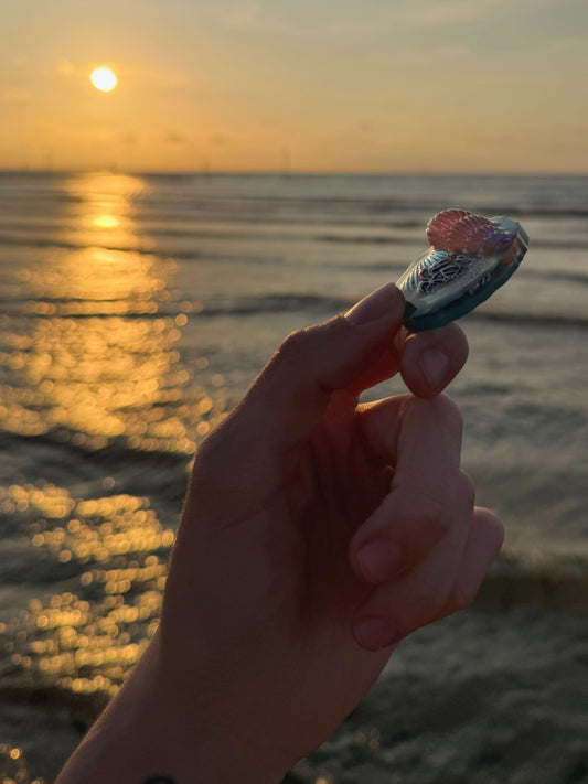 Mermaid shell : Geode orb