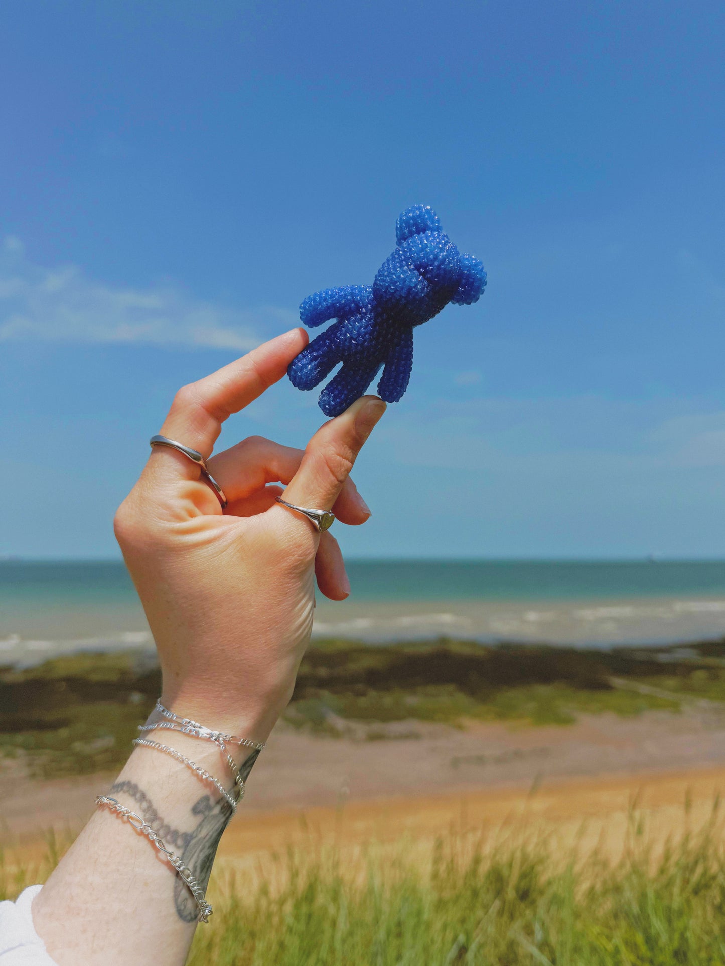 Jagger bear: ocean water drop
