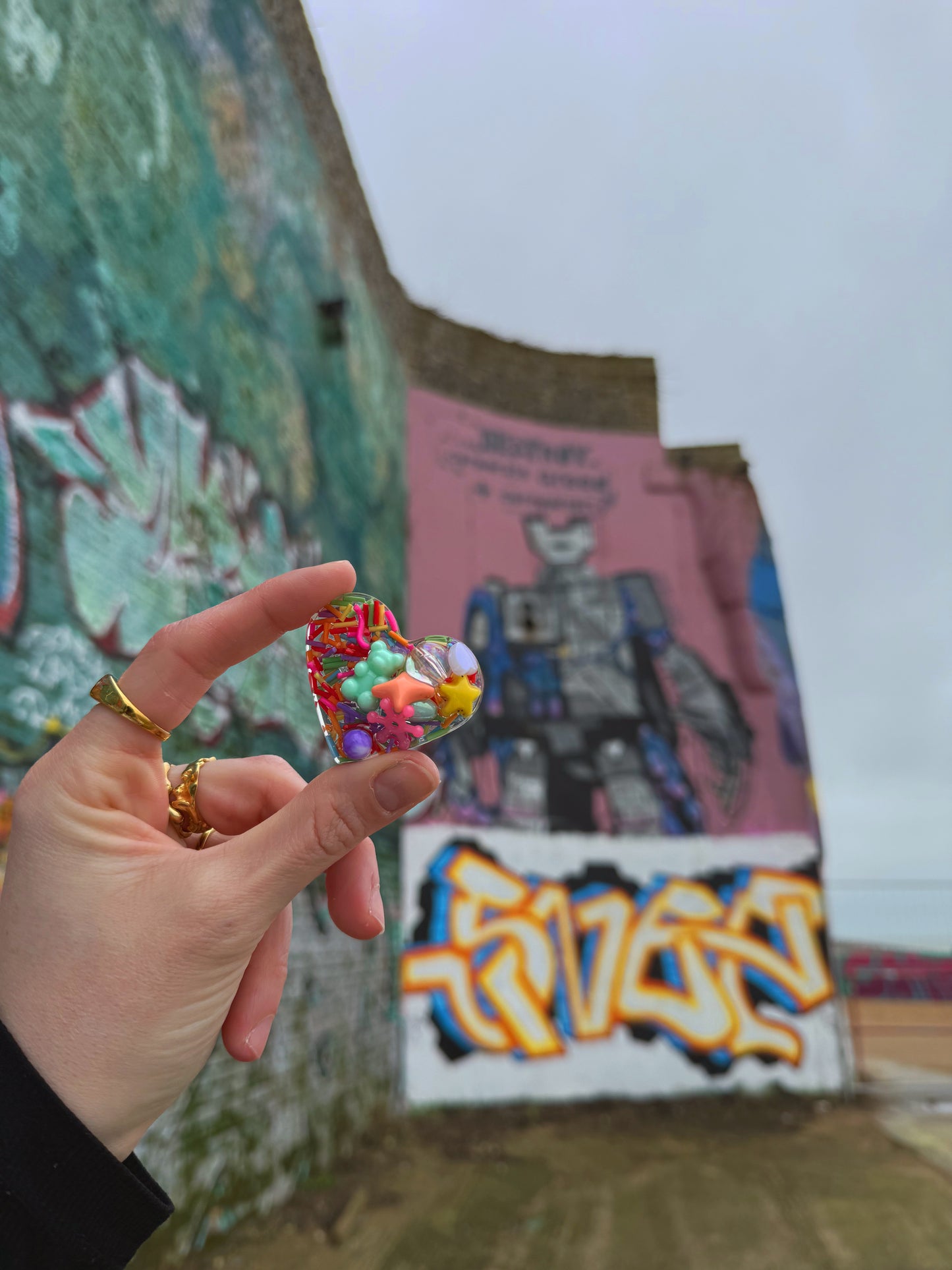 Sprinkle magic : chunky heart