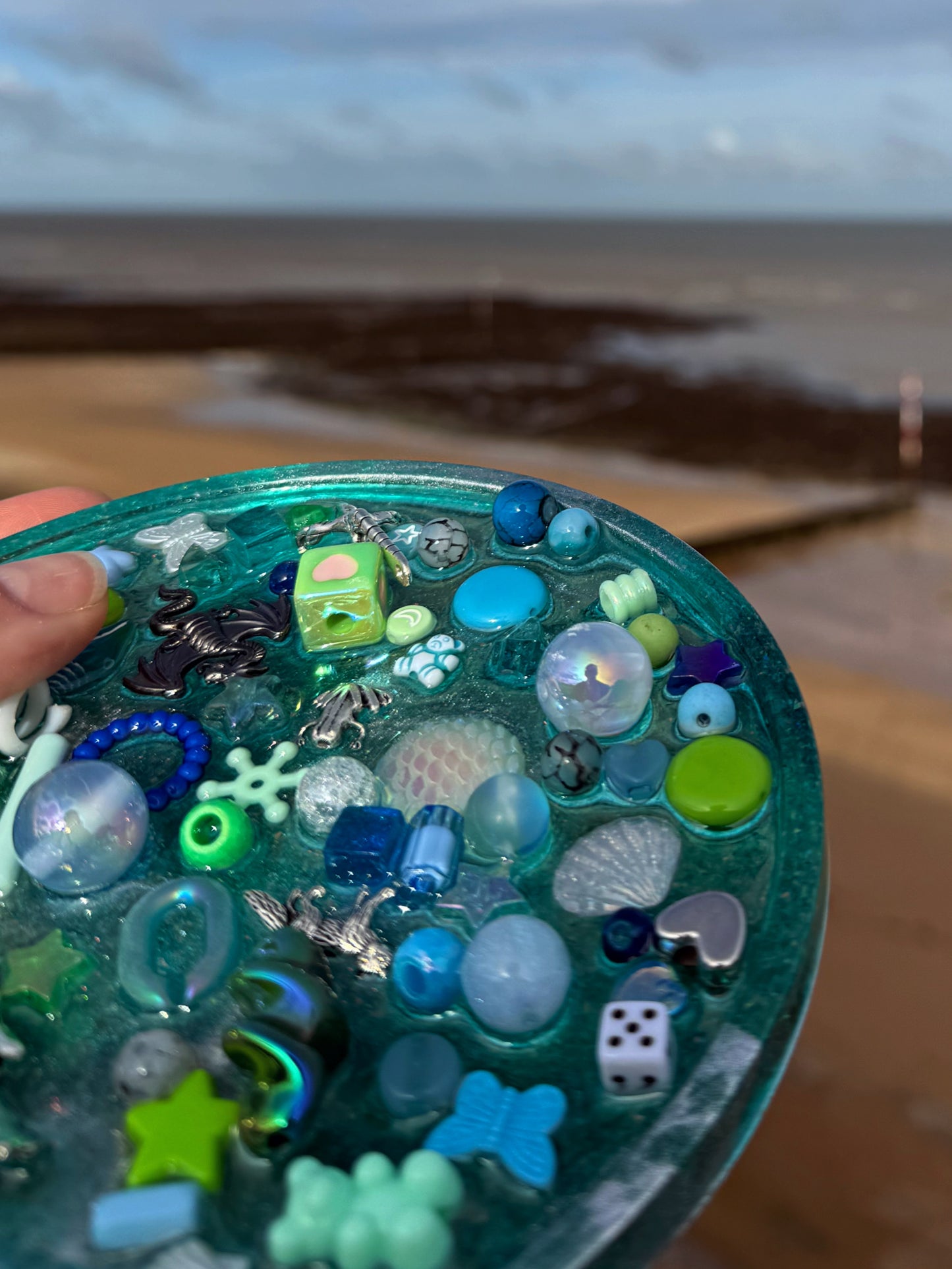 Winter magic sensory plate 151