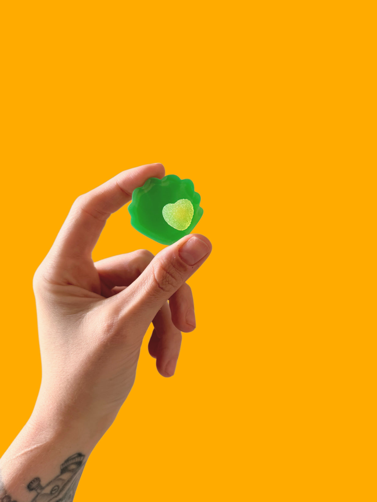 All green spinner