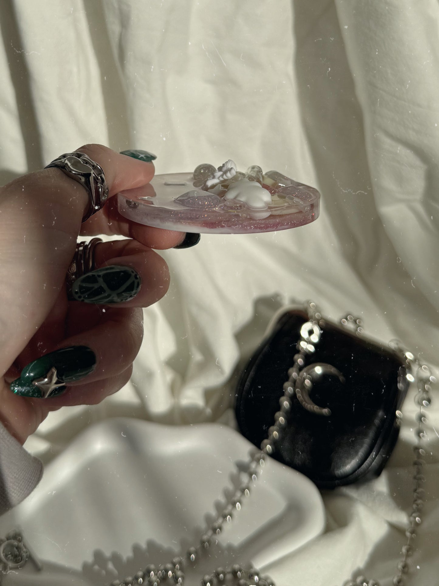 Big small ripple: pink cherub