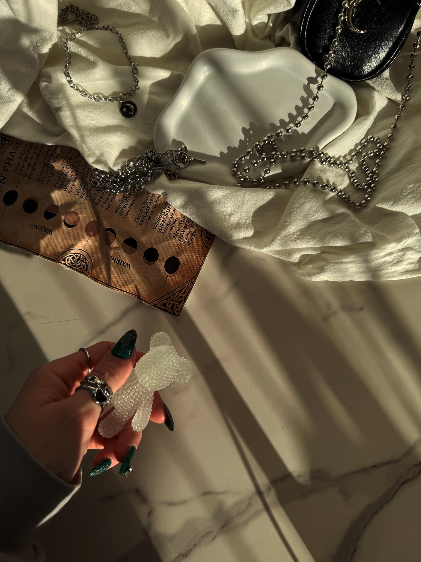 Jagger bear: glow in the dark