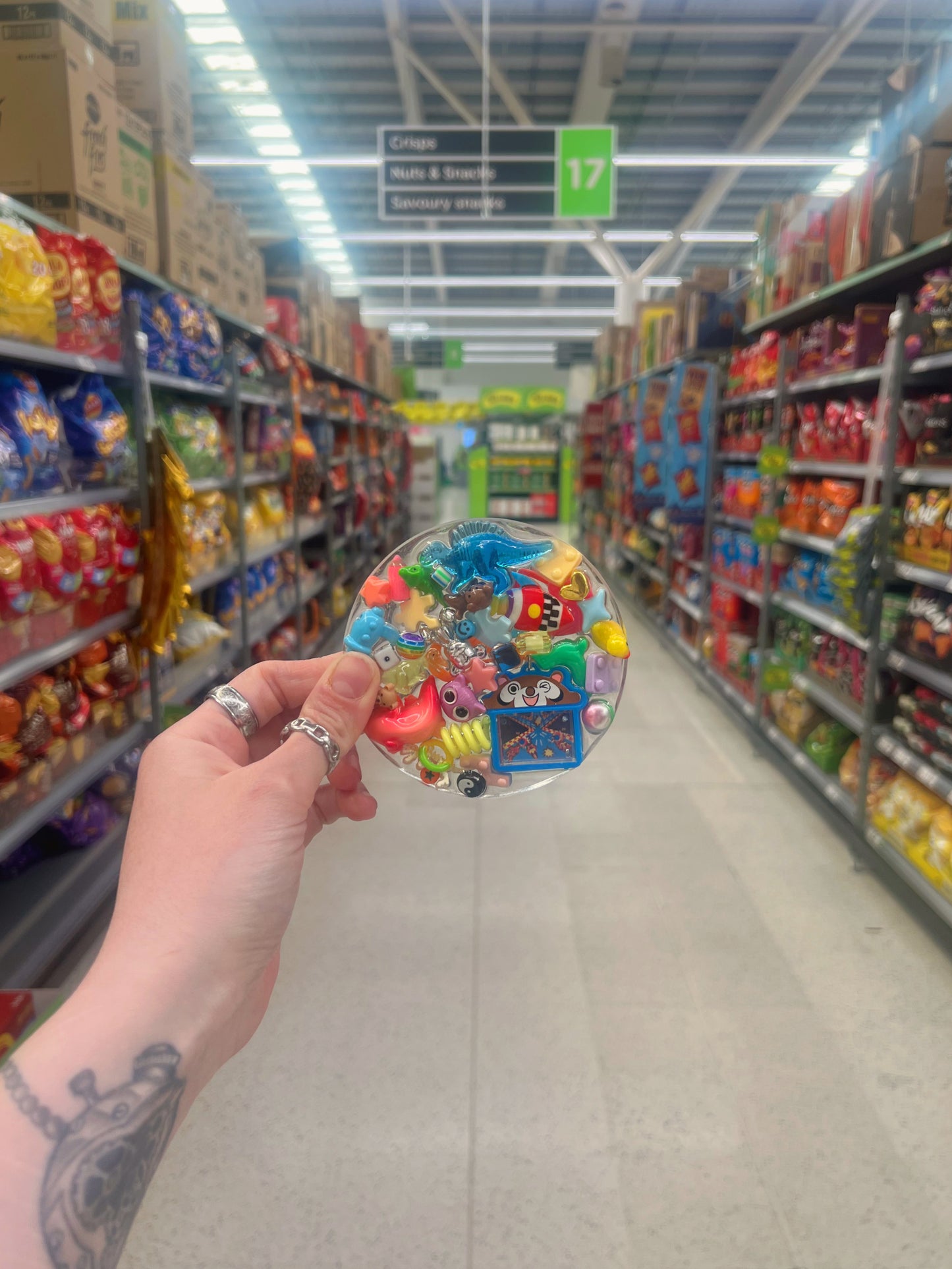 Toy box tinker disc